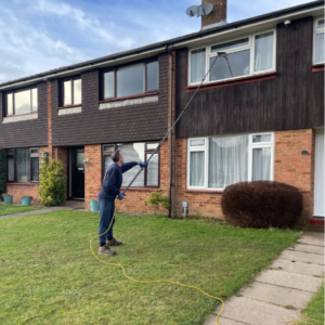 We Wet Windows cleaning uPVC in High Wycombe